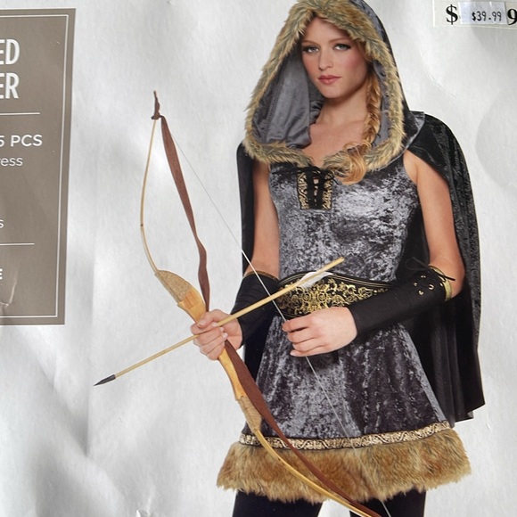 Skilled Archer Adult Costume! New! - Picture 3 of 6